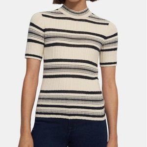 Theory Striped Bering Sweater